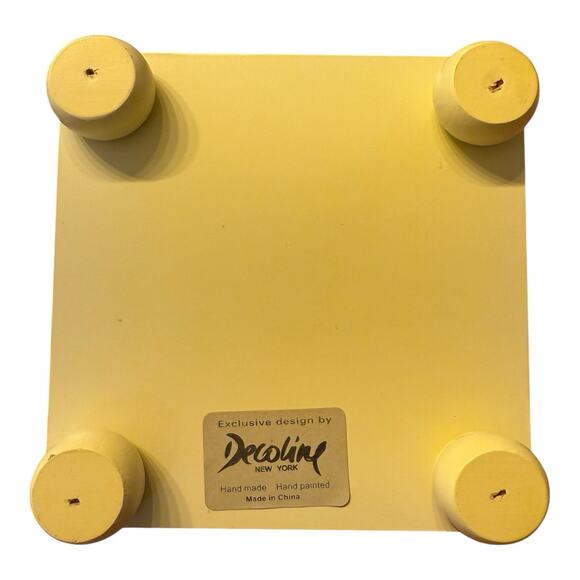 RARE Vintage Decoline New York Hand Made Hand Painted Trinket Box Exclusive! - Picture 12 of 12